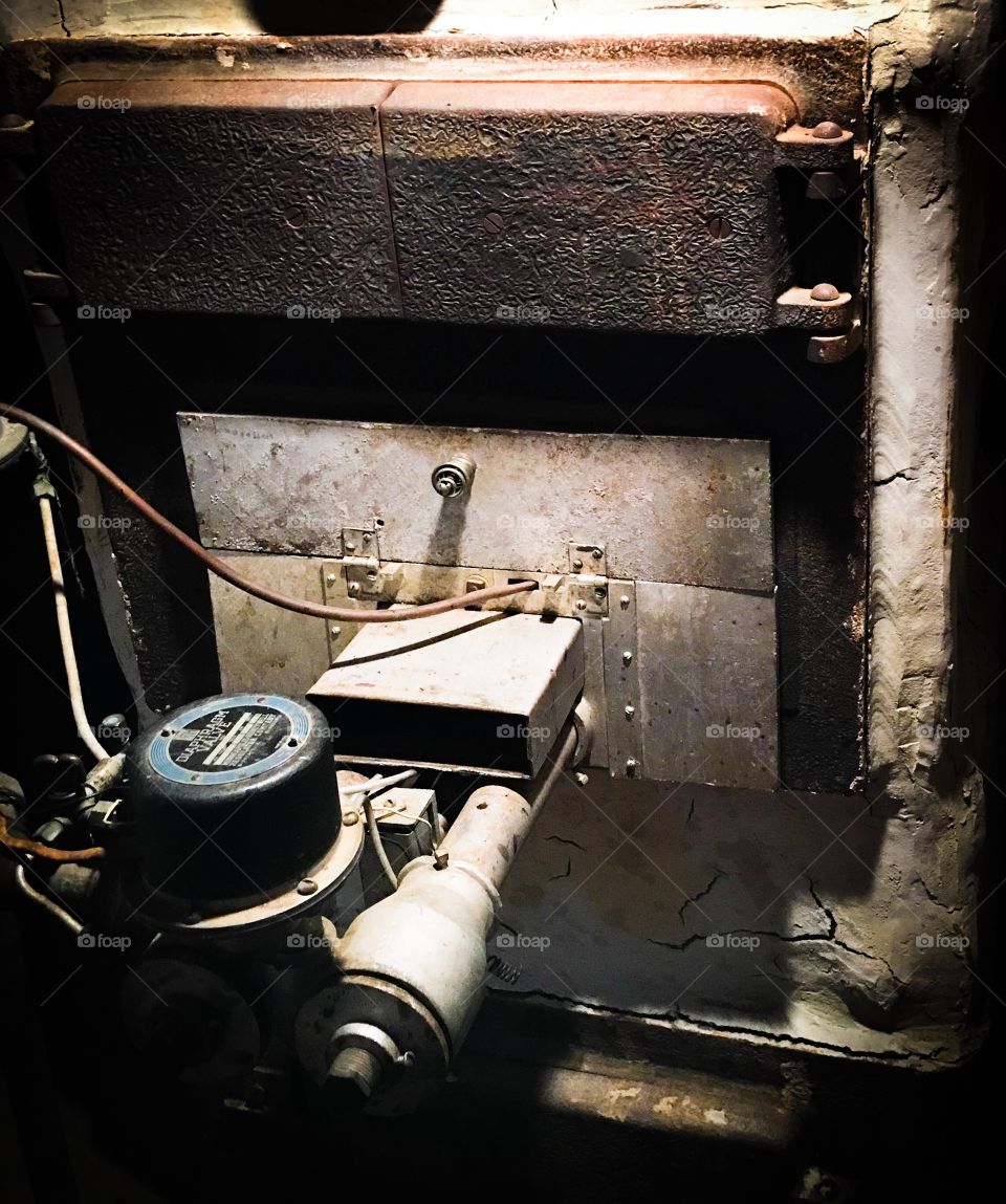 Old coal burner - converted for Gas. In crawlspace in my home 