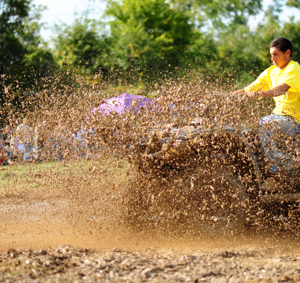 mud atv mudding mudder by lightanddrawing