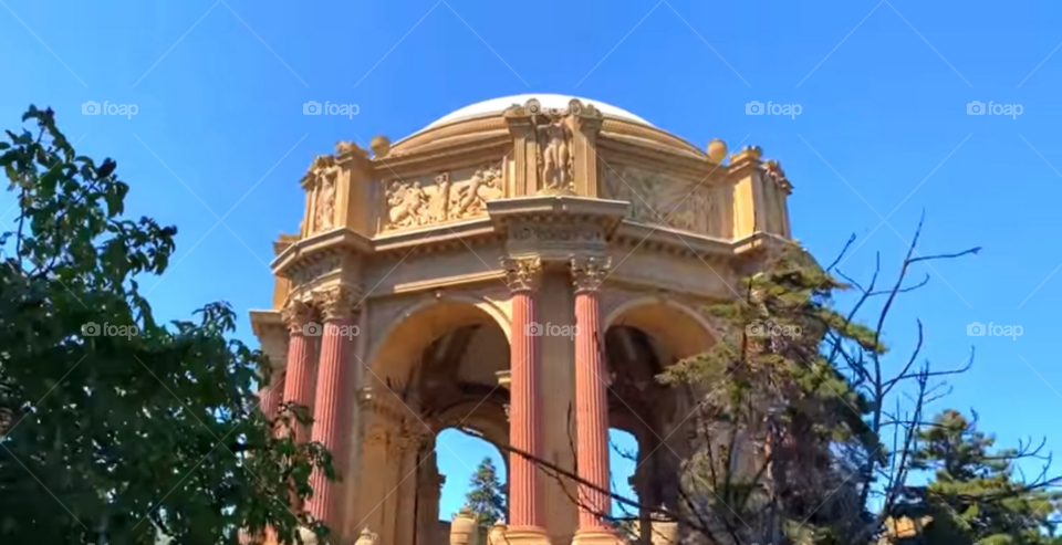 Palace of Fine Arts in San Francisco