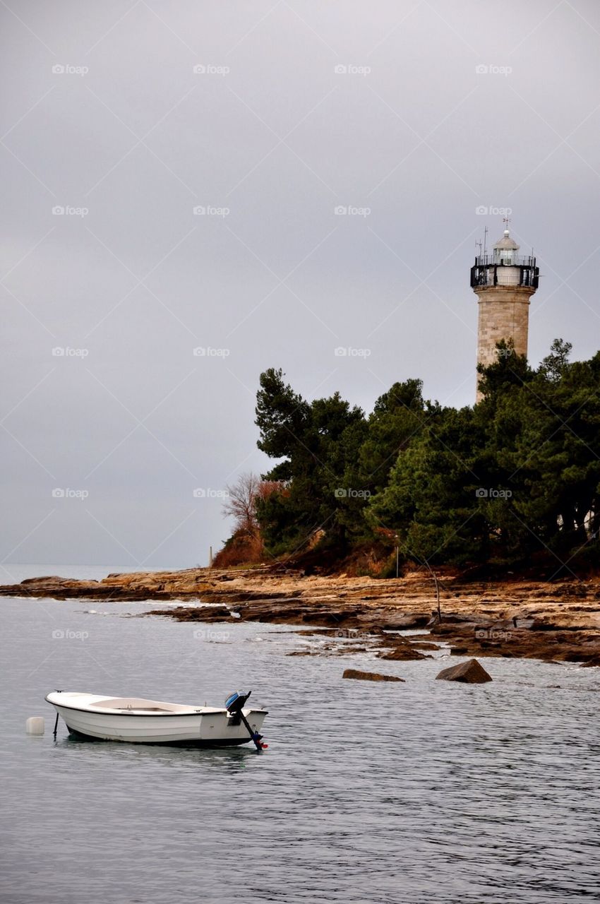 Lighthouse at savudrija