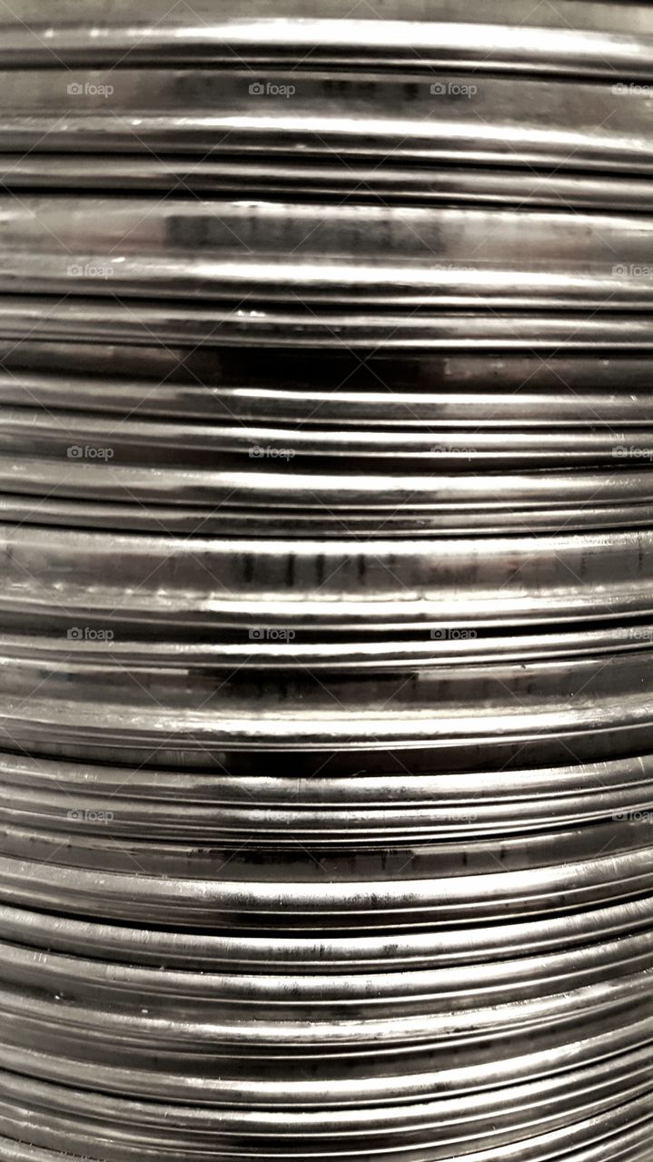stacked metal