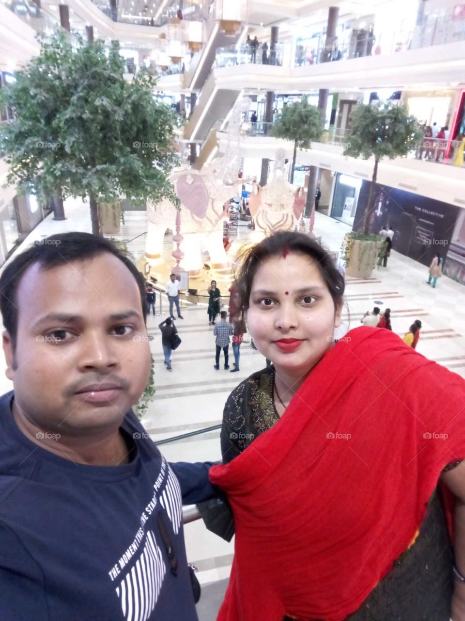 this photo is described indian looking family