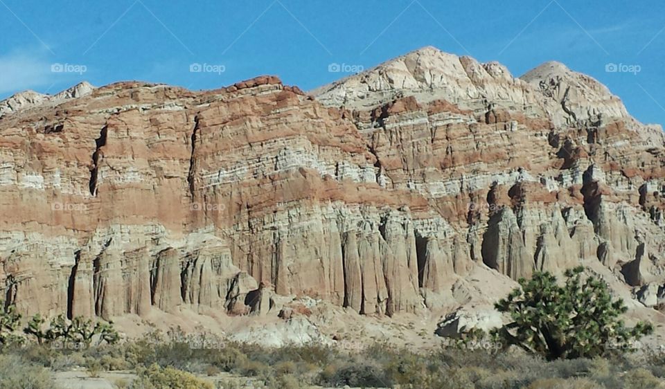A view of Red Rock