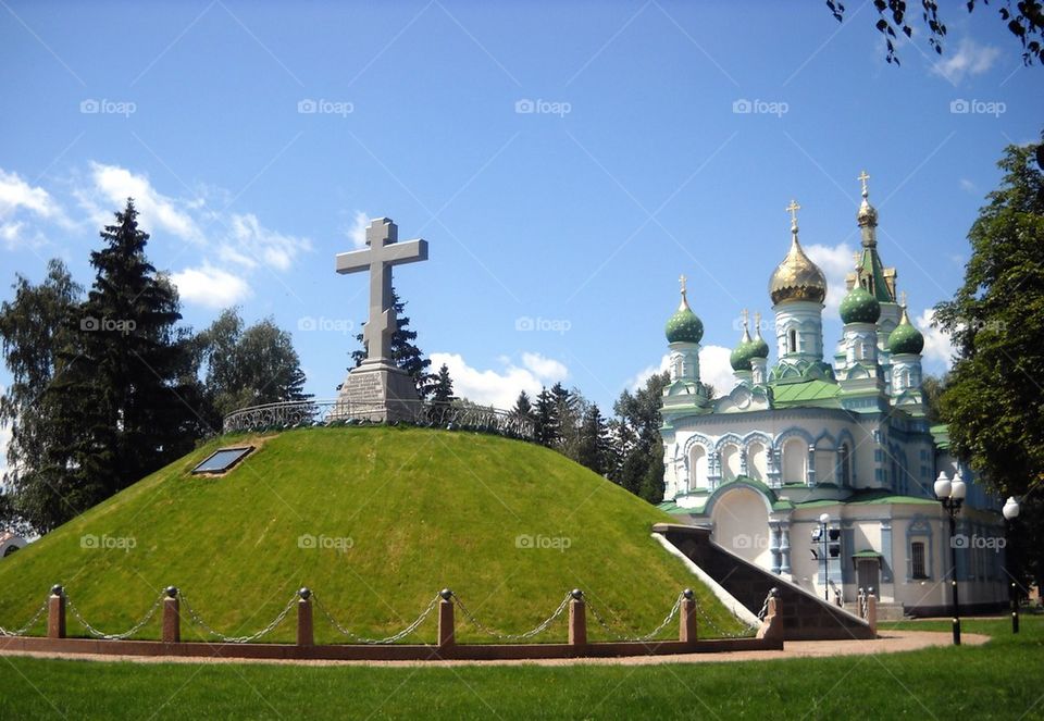 Castle in Poltava, Ukraine