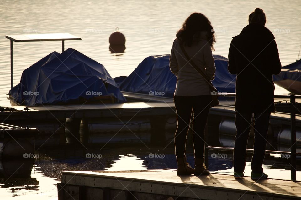 Sunset At Lake Sempach