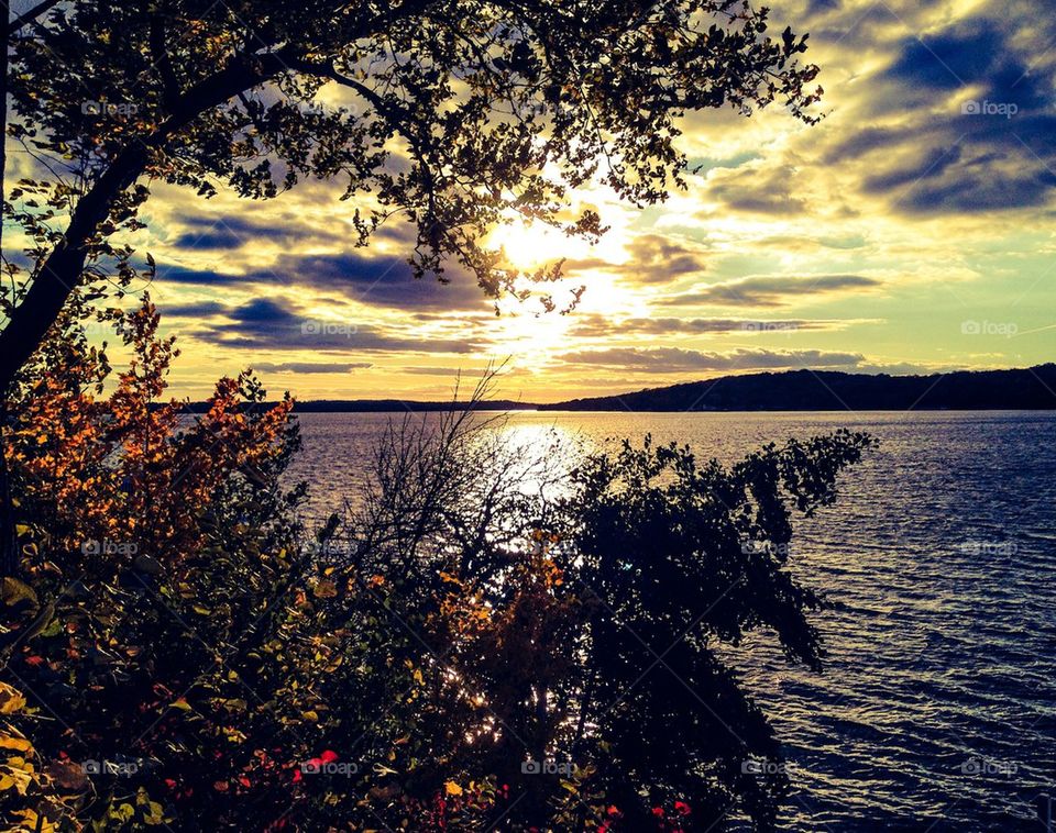 Lake Geneva Sunset