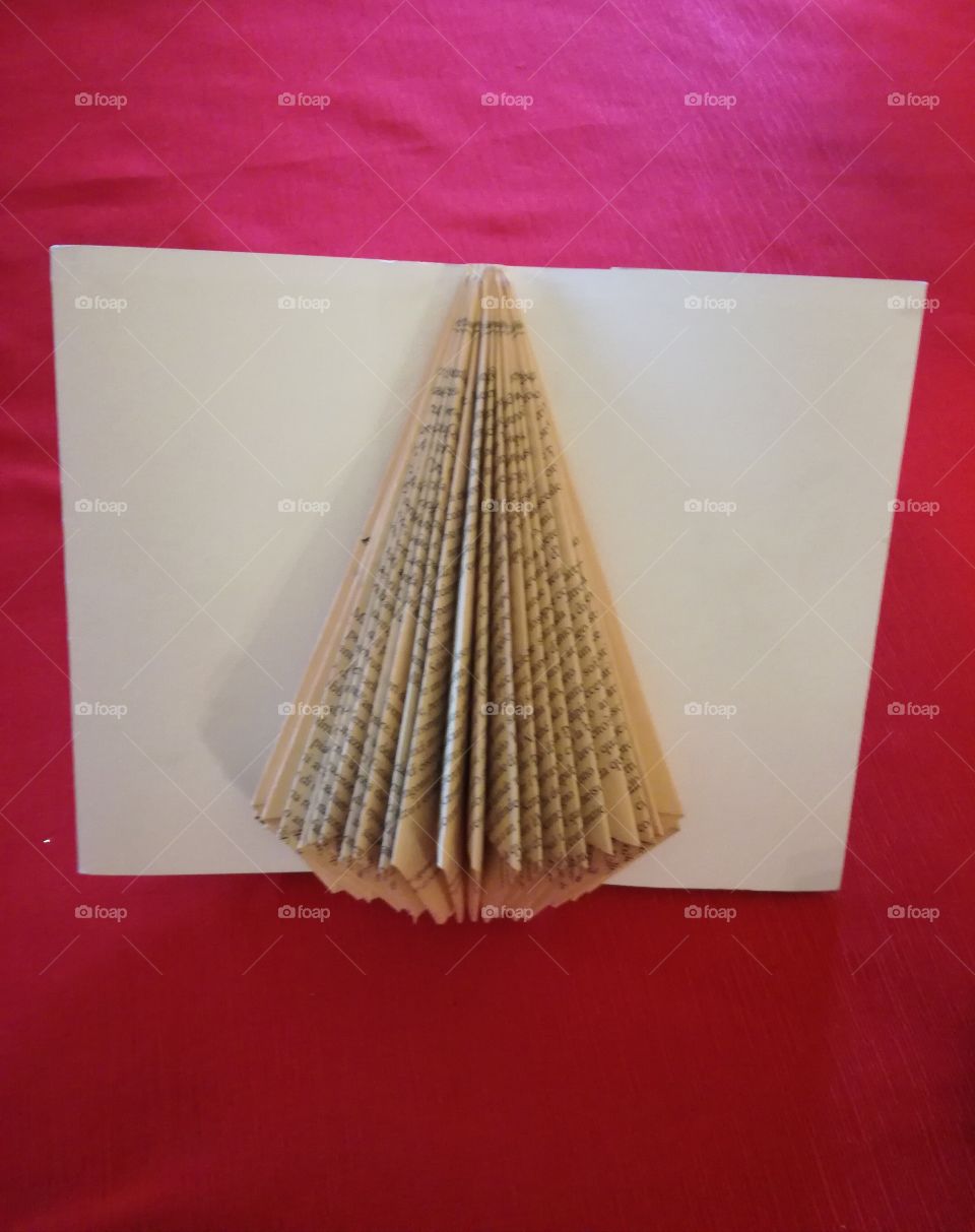 My paper tree (a tree from a book) Origami