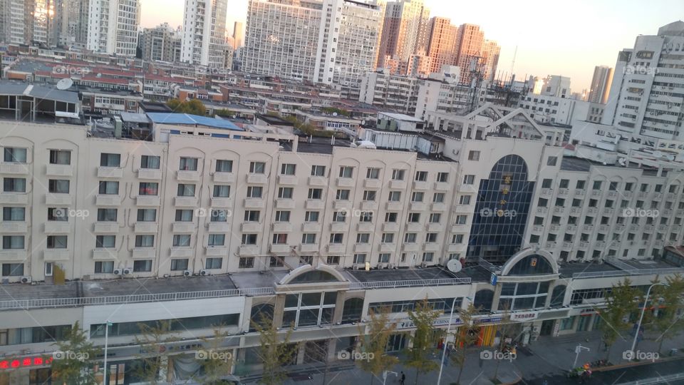 I captured this photo from a hotel window in China.