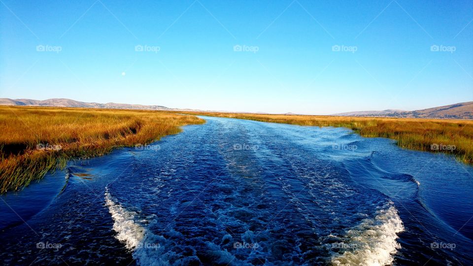 Sailing Titicaca