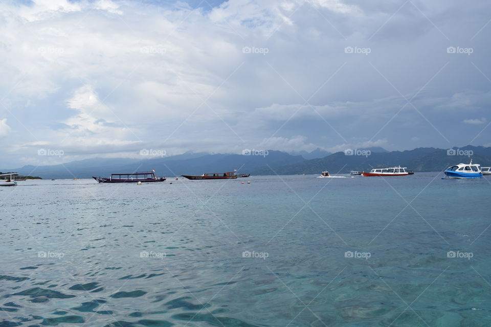 natural landscape at the beach