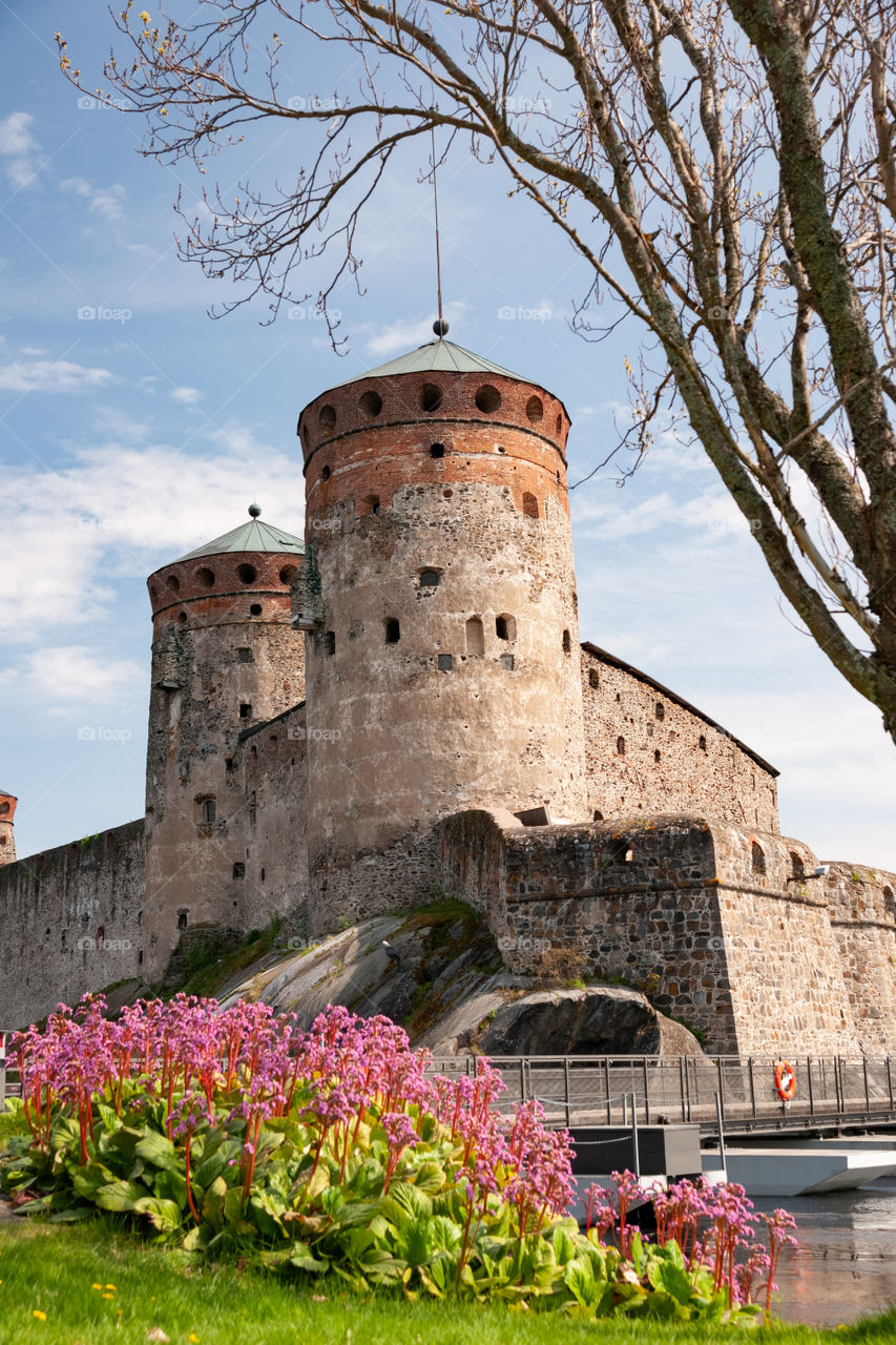 Old castle in Finland 