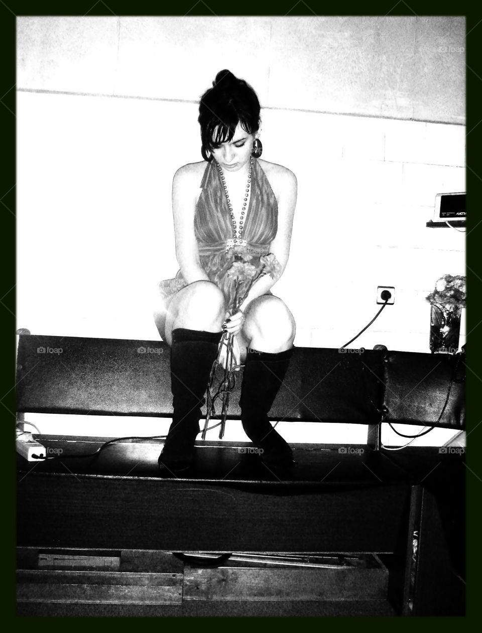 When she was really happy