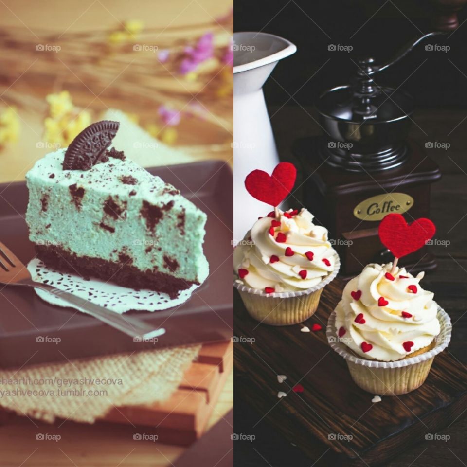 cake, cupcakes