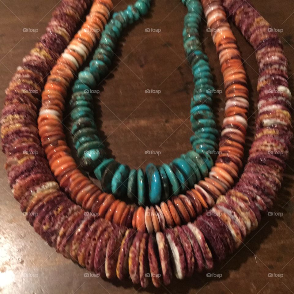 Navajo beads jewelry Arizona