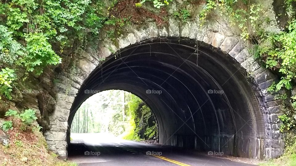 Going through the tunnel