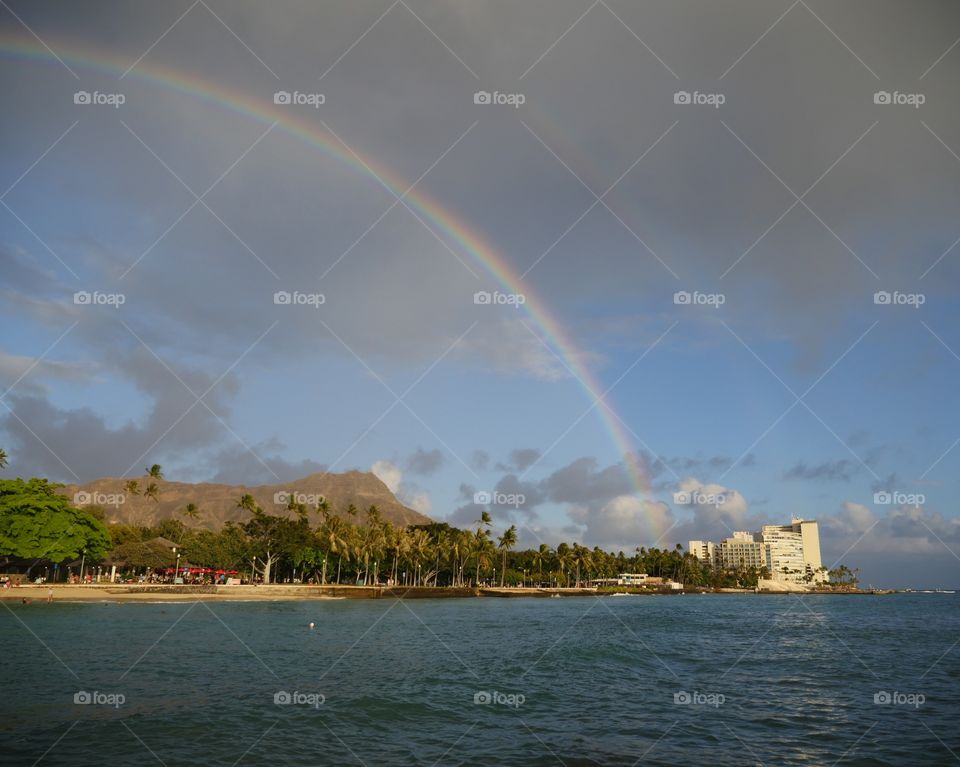 Double rainbow Hawaii