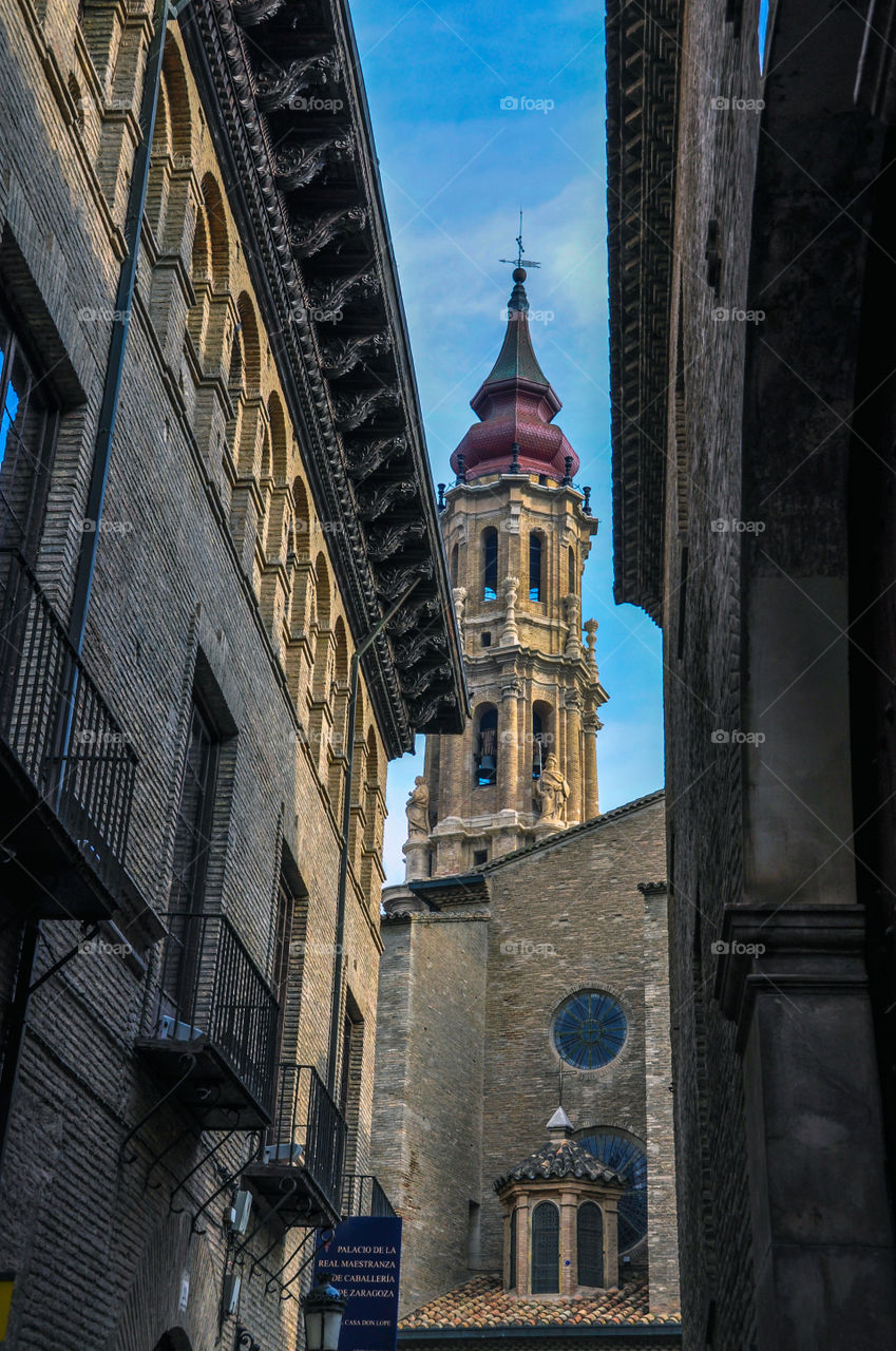 Church in Zaragossa, Spain