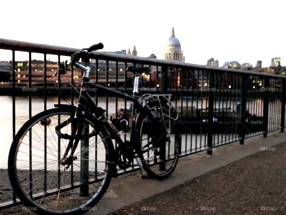 Biking in London