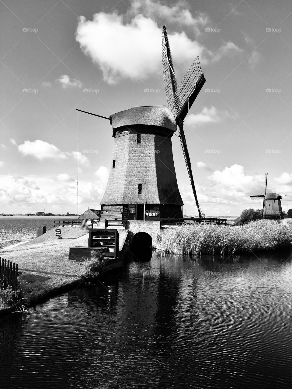 Windmill near Amsterdam 