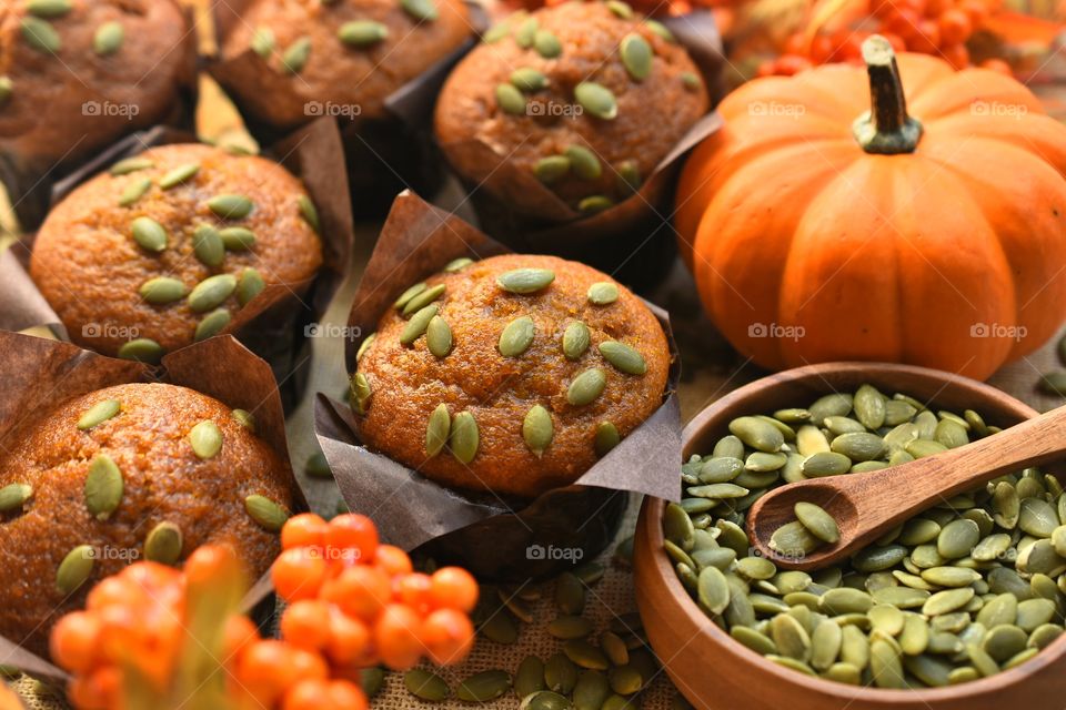 Pumpkin muffins 