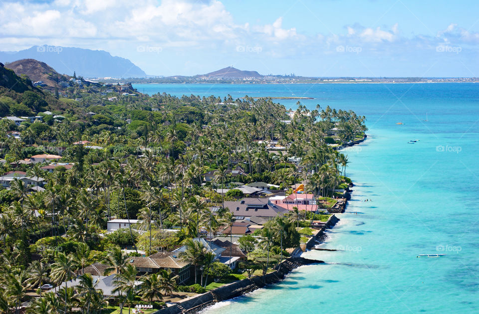 A view of Kailua oahu Hawai‘i 