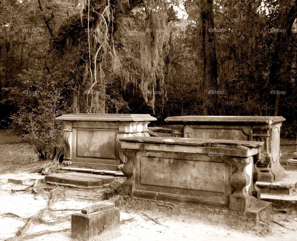 Cemetery tombs in Charleston. Cemetery tombs in Charleston, SC