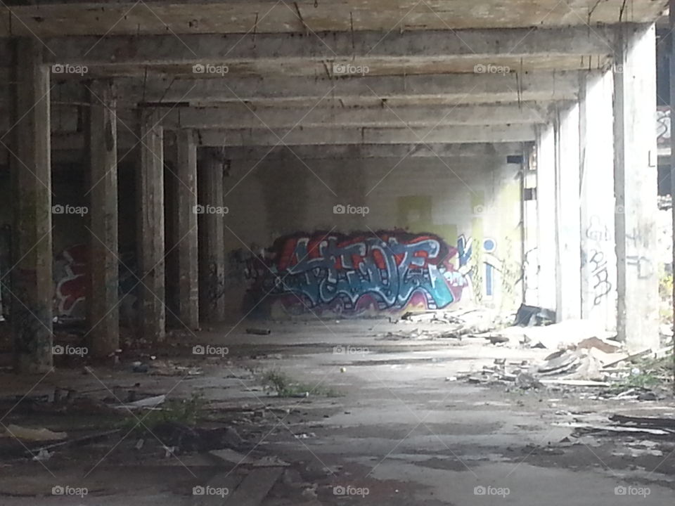 abandoned building. exploring