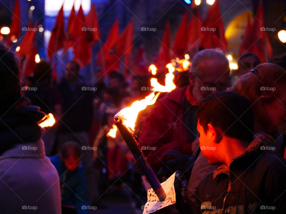 Fiaccolata 
#25Aprile 