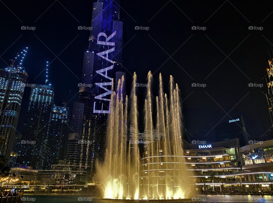 Dubai fountain