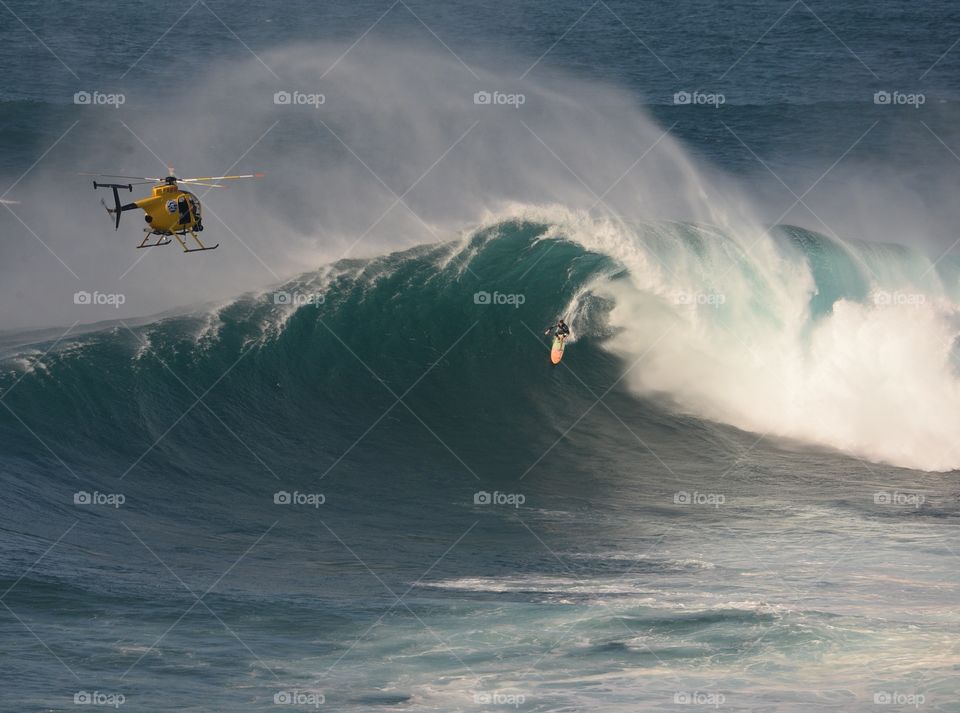 Jaws, the biggest wave in Hawaii 