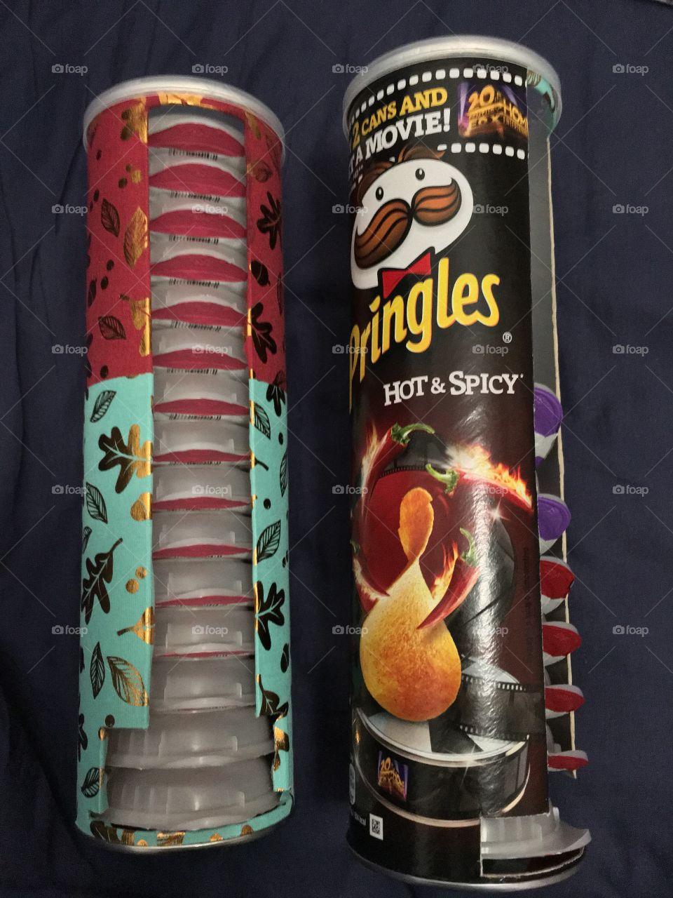DIY Pringles Coffee Capsules holder