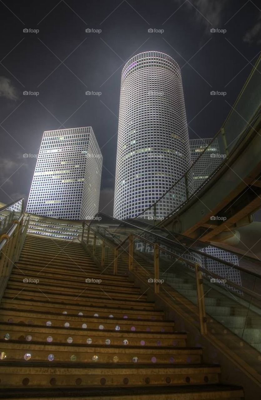 city night urban steps by shmingi