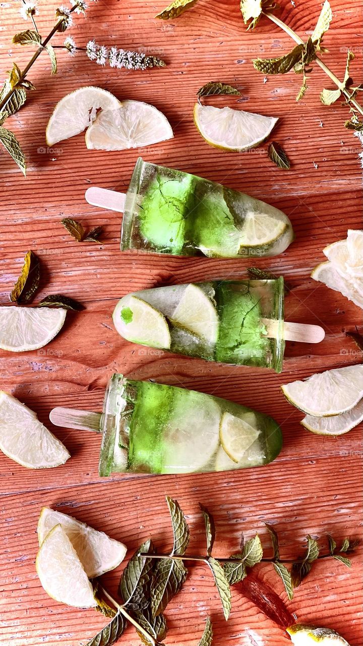 Homemade Popsicles…