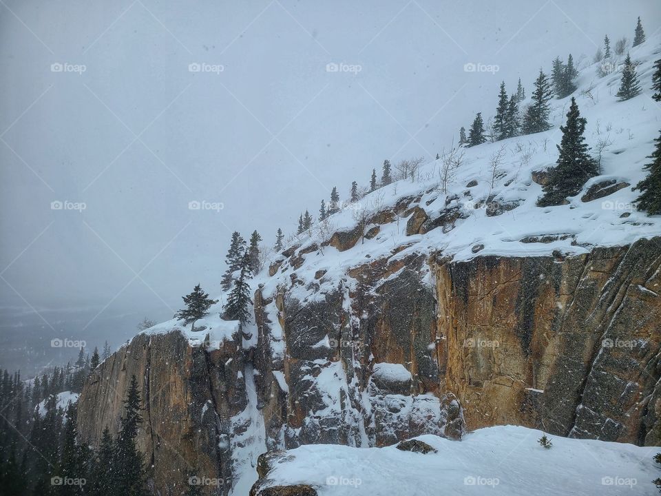 Snow filled Canyons exploring in the winter!