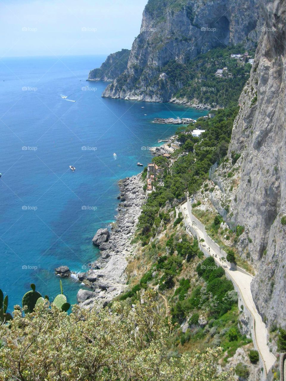 Capri Italy Costline