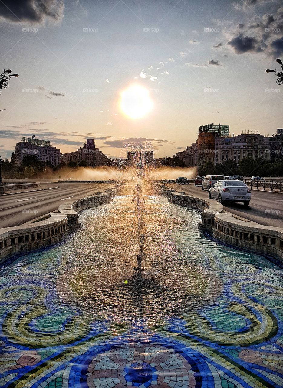 Bucur's Fountain - Unirii Square.