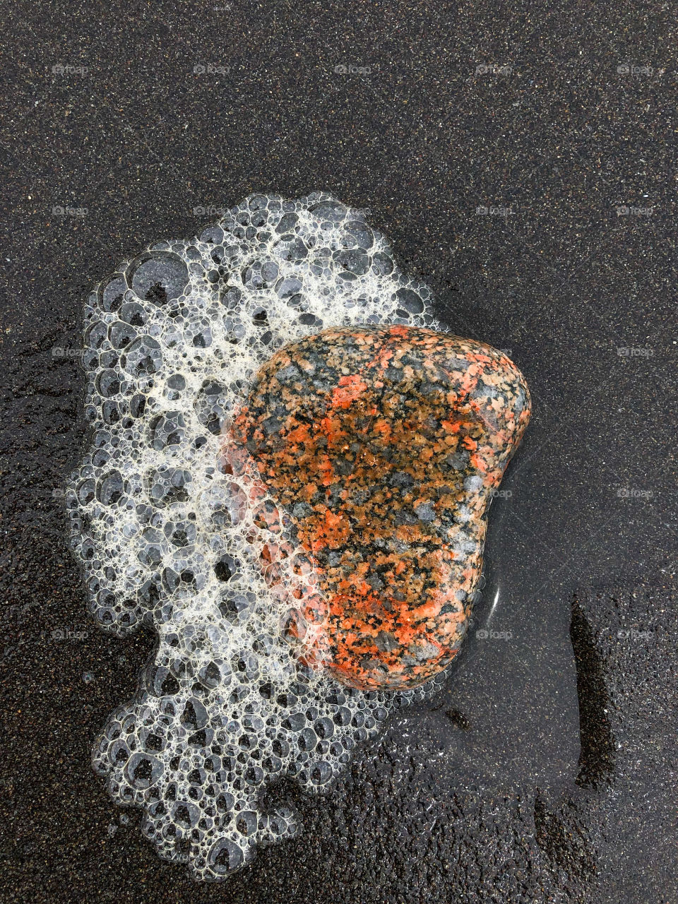 stone on the seashore