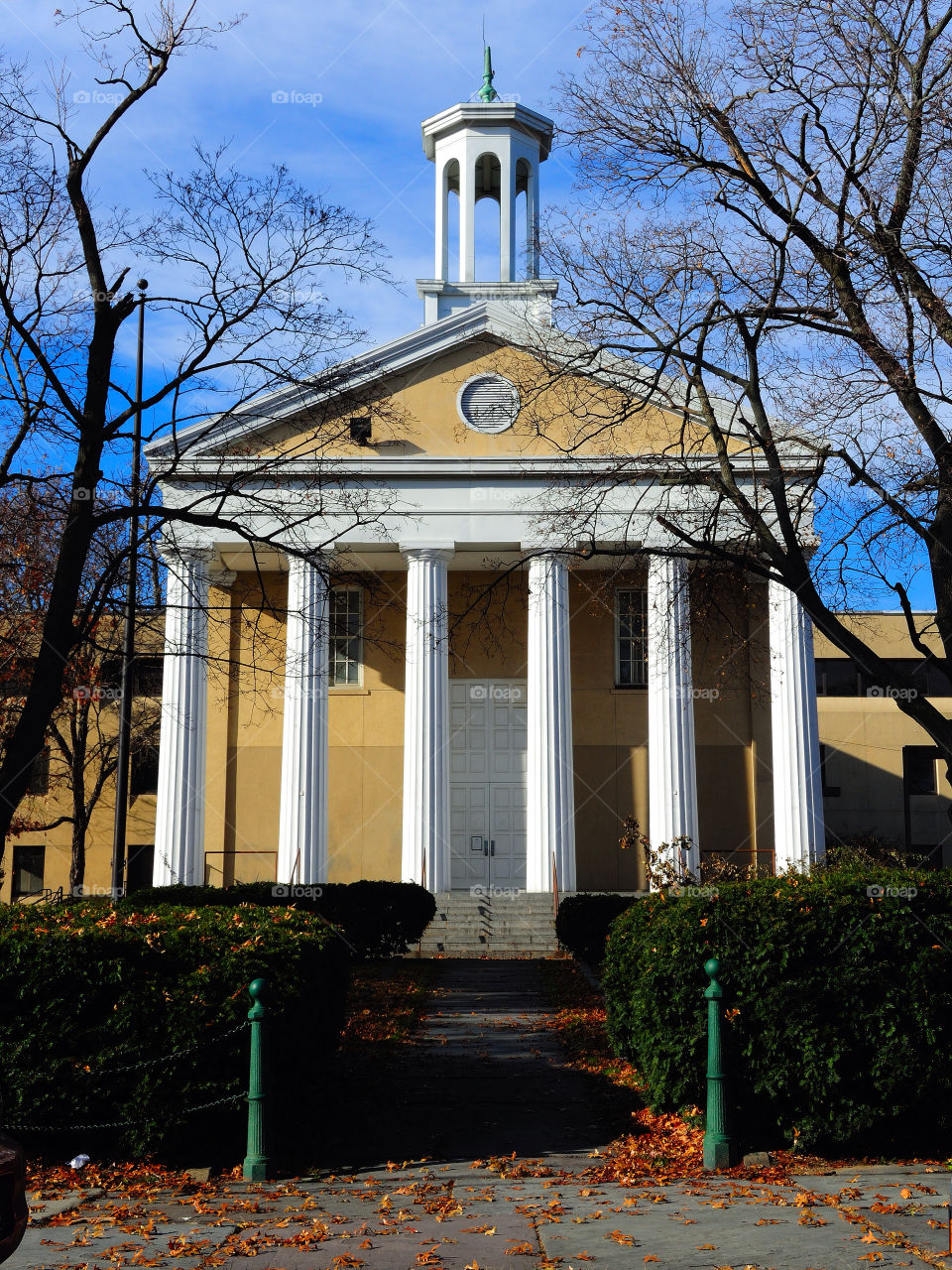 sky trees church newburgh by delvec