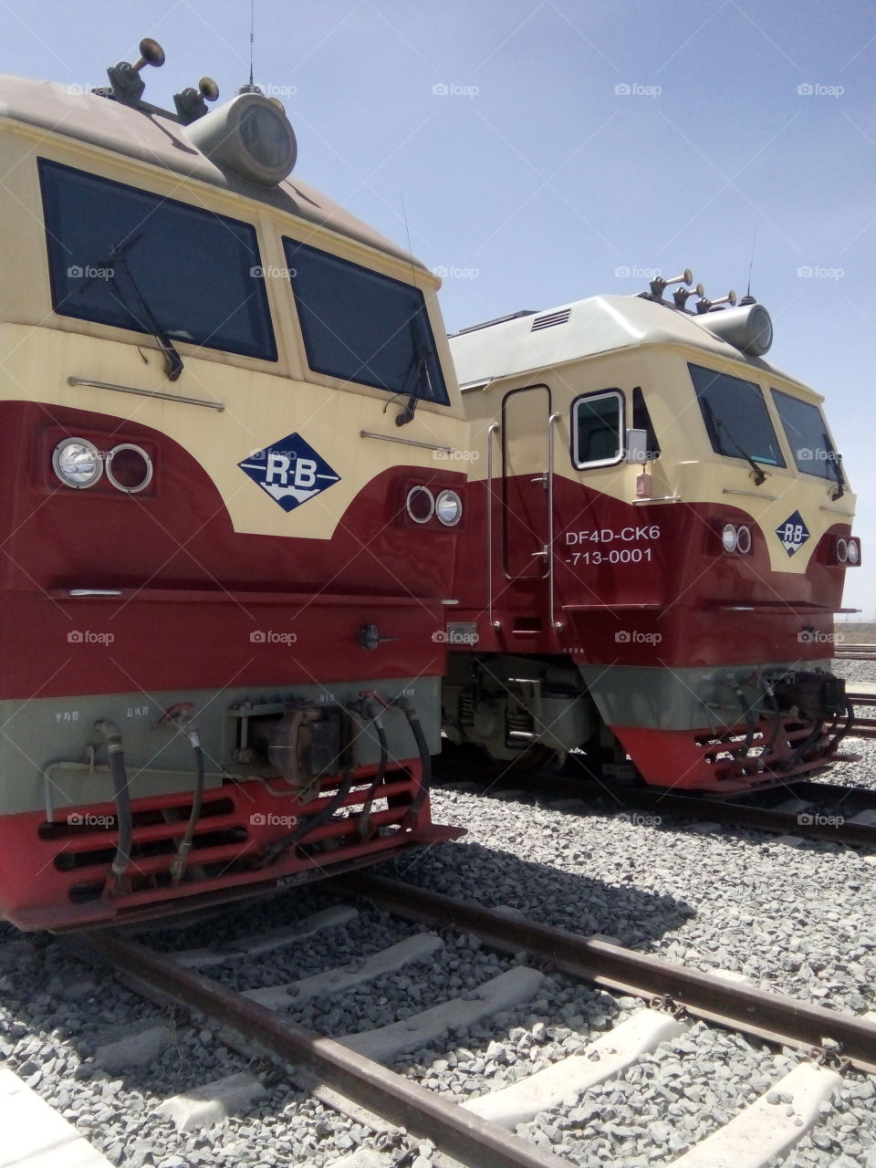Disel train engines