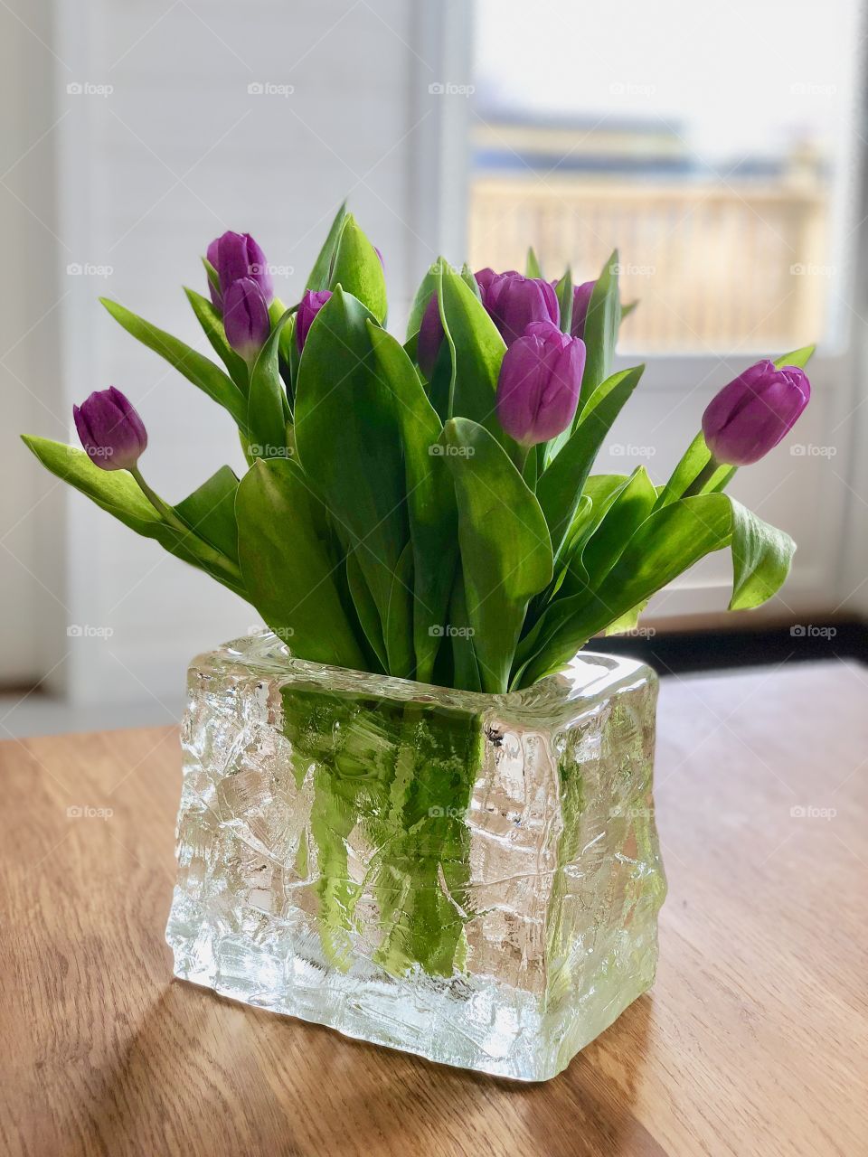 Glass vase 