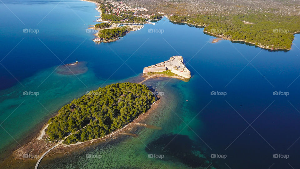 Nice view with à drone