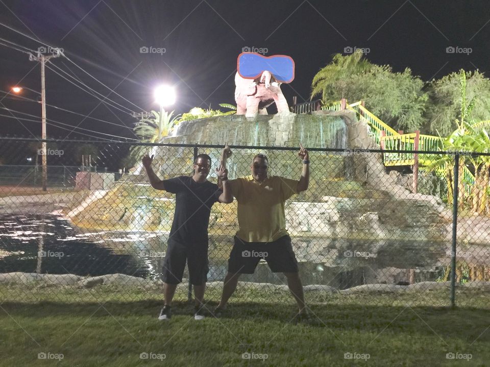 We wear our sunglasses at night 