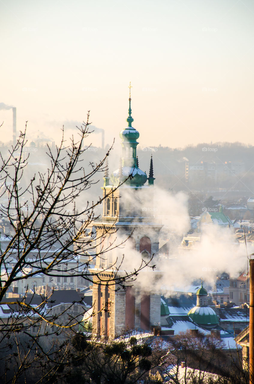 Lviv city architecture