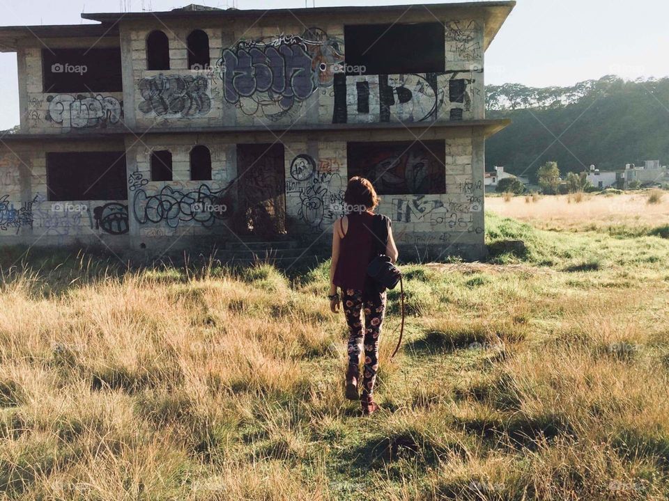 abandoned house