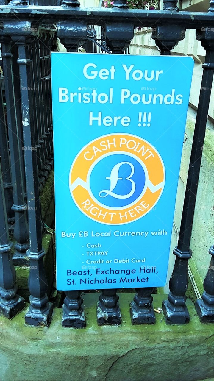 Bristol Pound Sign