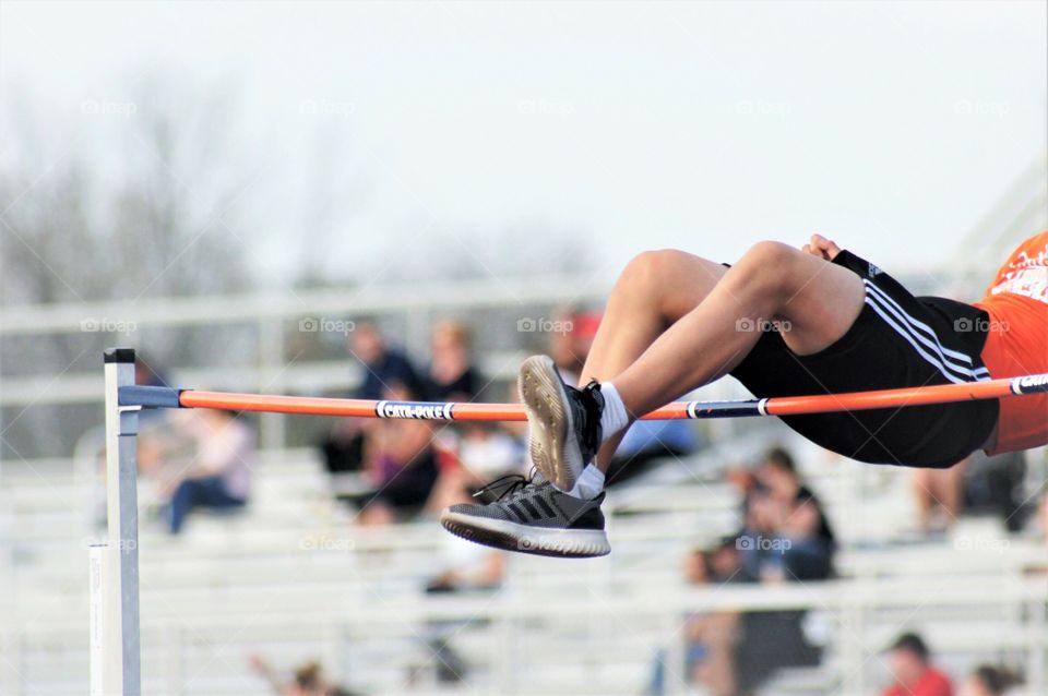 High Jump competition 