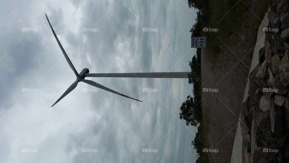 Eolica, viento, clima, lluvia, nubes, turbina de viento, industria, paisaje, energia
