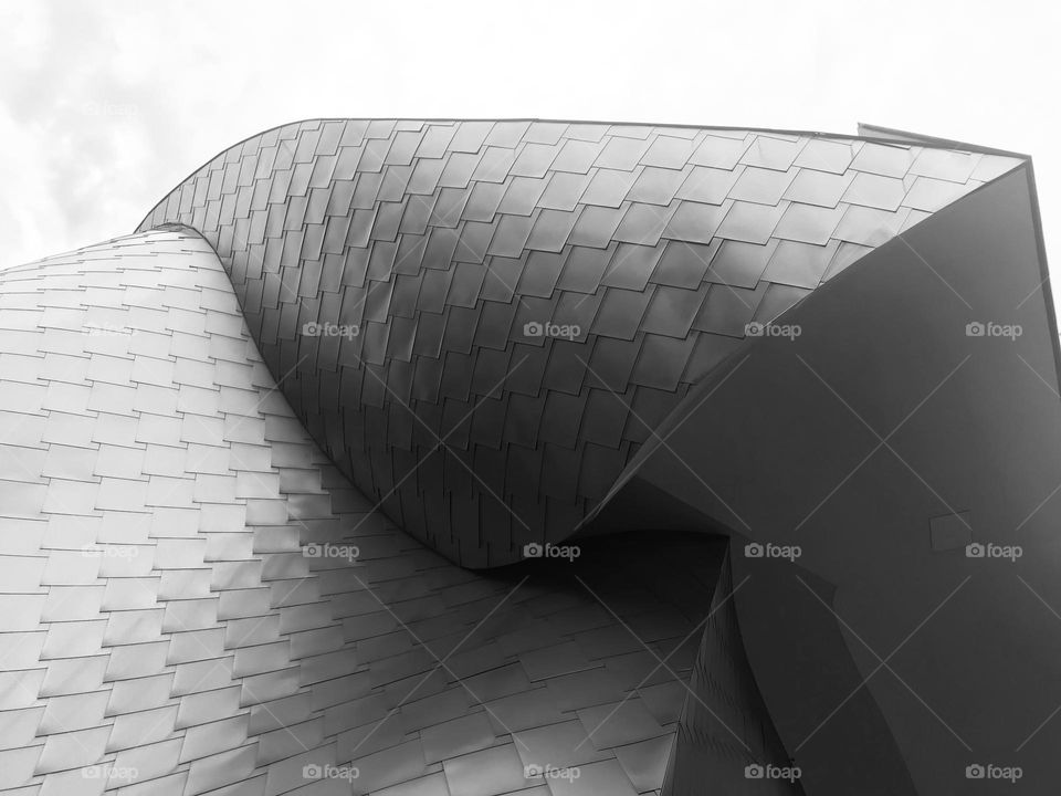 Curved architecture building in Cleveland 