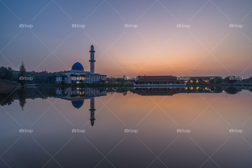 Uniten Mosque At Dawn