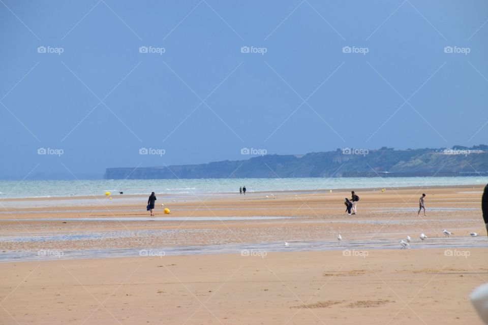 Omaha Beach, Normandy 